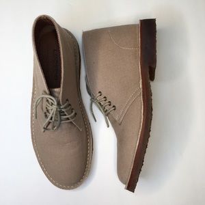 Lands’ End 8 Men’s Chukka Boots Shoes tan